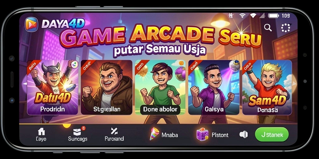 Screenshot gameplay DAYA4D yang menampilkan keseruan dan tantangan.
