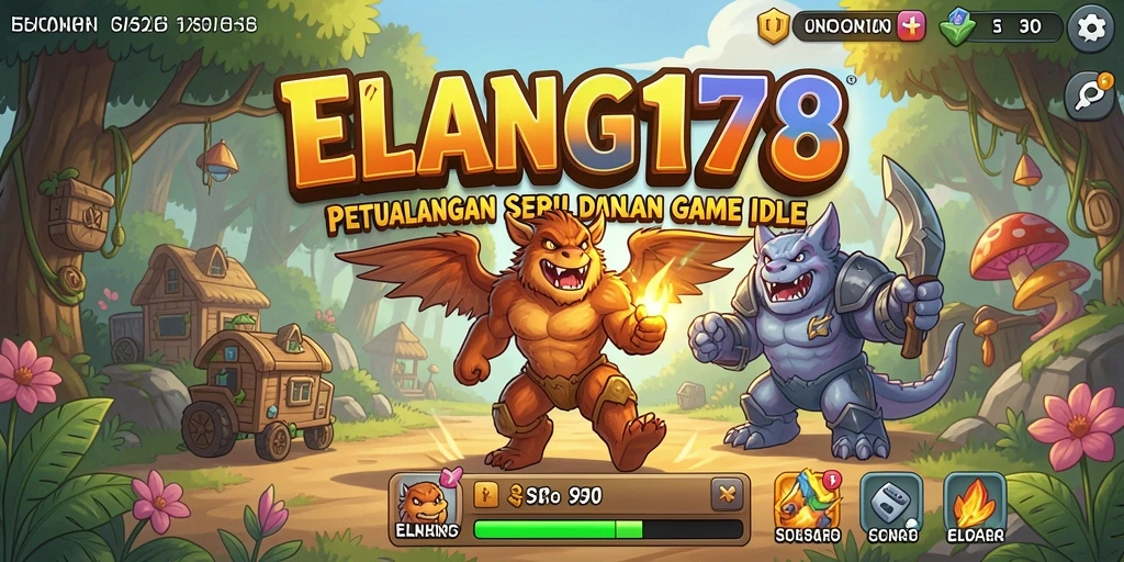 Screenshot gameplay ELANG178 yang menarik dalam genre Idle.