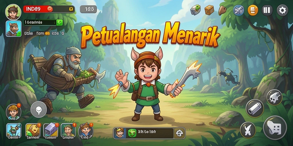 Tampilan gameplay <strong>IND89</strong> yang menarik dan adiktif.