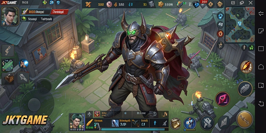 Gameplay JKTGAME yang menarik dan menantang bagi para pemain SLG.