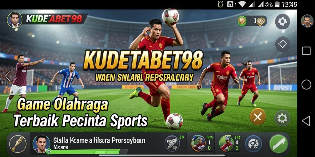 Screenshot gameplay KUDETABET98 yang menampilkan pertandingan olahraga seru.