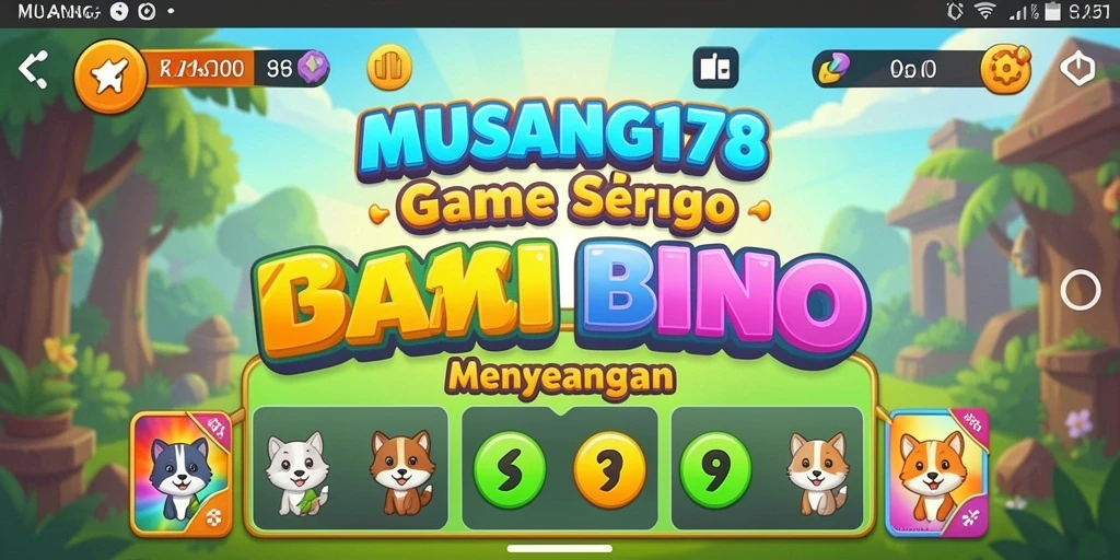 Tampilan gameplay Bingo yang seru dan menegangkan.