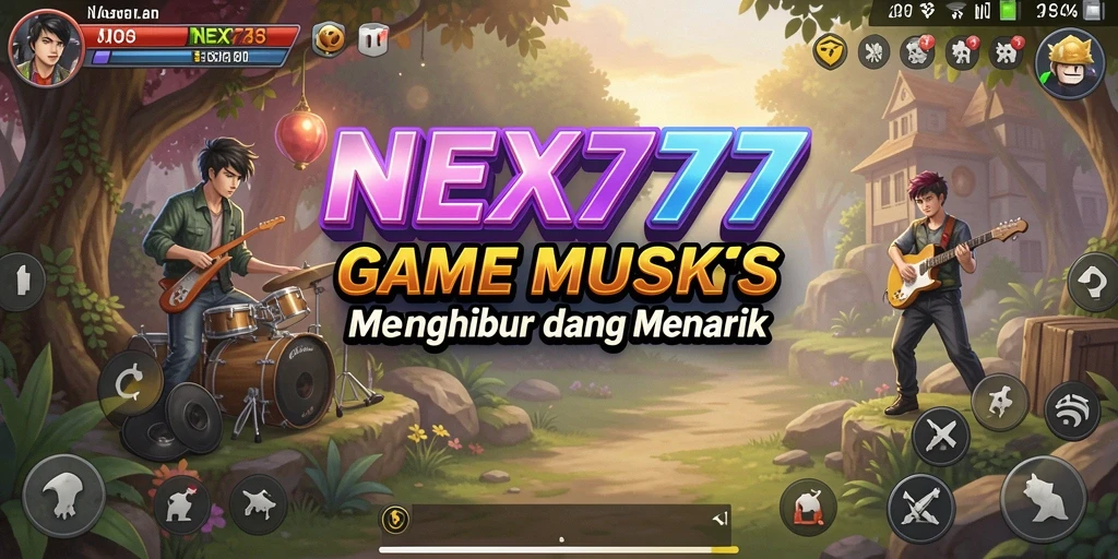 Tampilan gameplay NEX777 yang mengasyikkan dan menyenangkan.