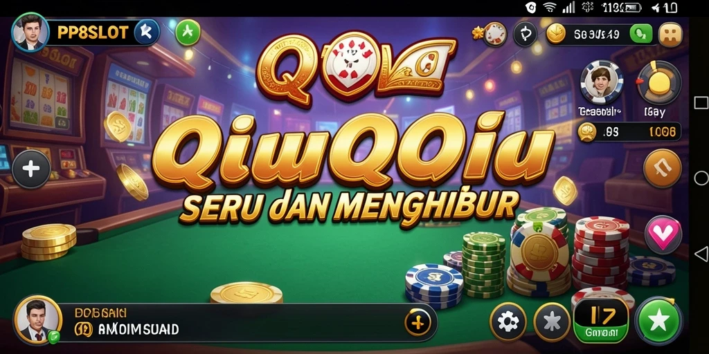 Screenshot gameplay QiuQiu PP8SLOT yang seru dan penuh tantangan.