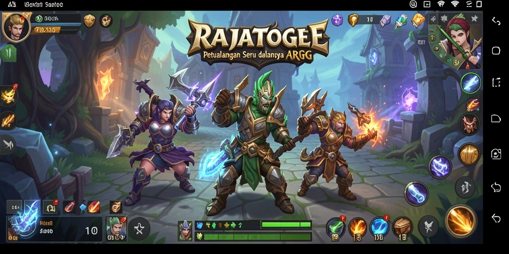 Tampilan gameplay RAJATOGEL yang mengasyikkan dan penuh aksi.