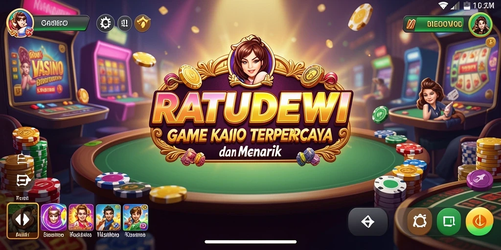 Screenshot dari gameplay seru RATUDEWI yang penuh aksi Kasino.