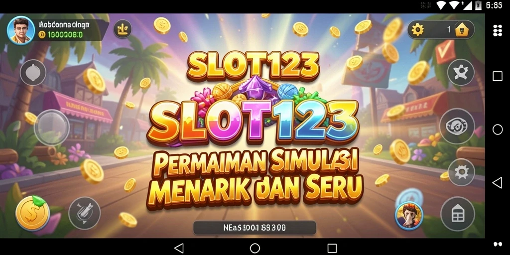 Tampilan menarik dari gameplay <strong>SLOT123</strong> yang penuh warna.