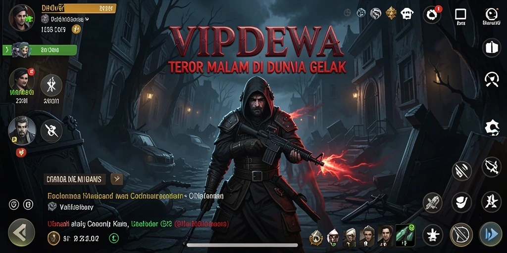 Tangkapan layar menunjukkan suasana gameplay Horror yang mencekam.